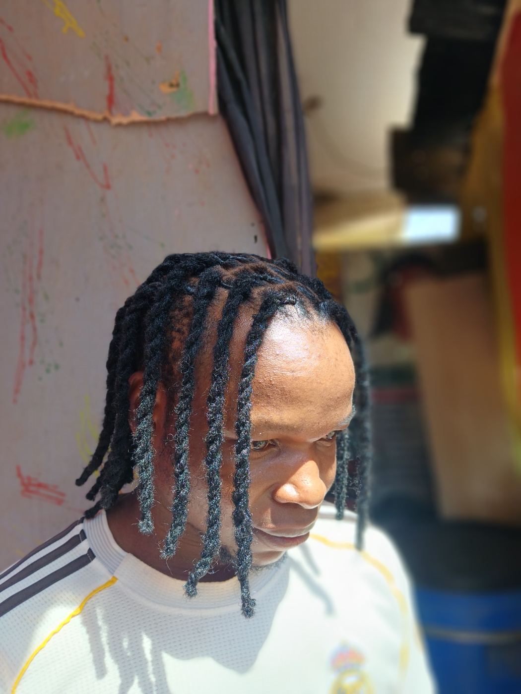 Men's dreadlocks style